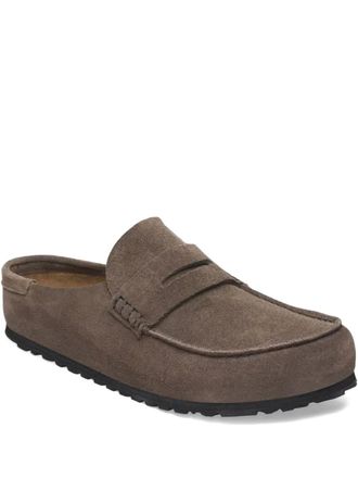 Birkenstock Naples suede loafers - Grey