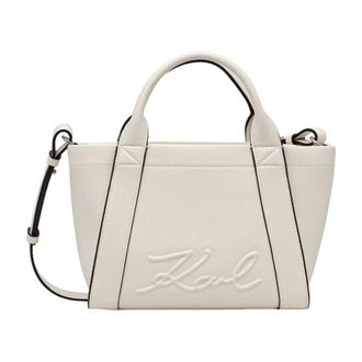 Karl Lagerfeld Mujer, Bolsos, Blanco, Talla: ONE Size