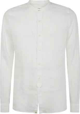 Tintoria Mattei Camicia in lino - Bianco
