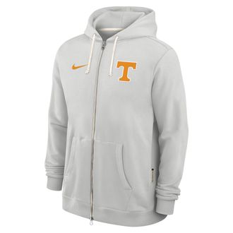 Nike Tennessee Sideline Nike Mens Dri-FIT College Full-Zip Hoodie in Grey | 03AV0BBUTN-WZZ