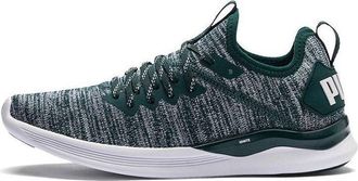 Puma (WMNS) PUMA Ignite Flash Evoknit Gray Green White 190511-16