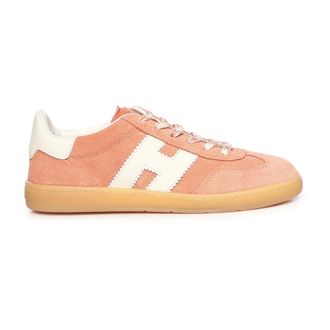 Hogan Sneakers, female, Orange, Size: 8 1/2 US Cool Suede Sneakers