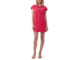 Trina Turk Orlando Dress Womens Dress Hibiscus : XS, Elastane/Polyester
