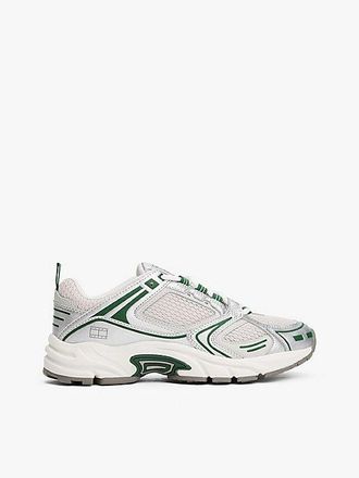 Tommy Hilfiger Archive Metallic Mesh Trainers