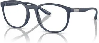 Emporio Armani 53mm Phantos optical glasses in Blue at Nordstrom