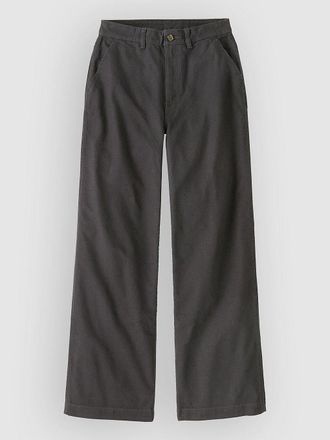 Patagonia Point Reyes Canvas Wide Leg Hose schwarz