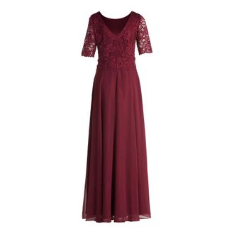 Vera Mont Dames, Jurken, Rood, Maat: M Chiffon