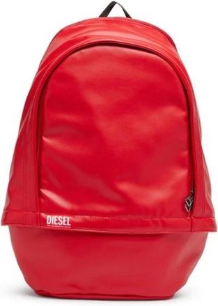 Diesel Rode Rave Rugzak voor Mannen - Heren - Rugzakken - Rood - ONE Size - Tassen