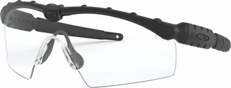 Oakley Unisex M Frame Strike Wrap Sunglasses In Black - Clear
