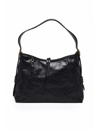 Ermanno Scervino Black Cowhide Adele Shoulder Bag