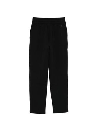 Emporio Armani Cotton Trousers - Black