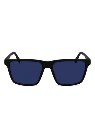 Lacoste logo-print sunglasses - Black