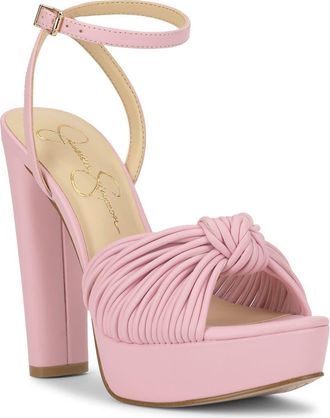 Jessica Simpson Immie Platform Sandal in Pink 03 at Nordstrom, Size 7.5