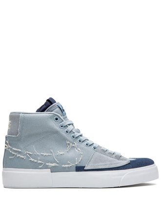 Nike Sneakers Zoom Blazer Mid Edge - Blu