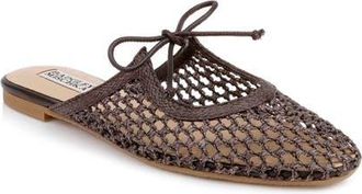 Badgley Mischka Xailee Woven Mule in Brown at Nordstrom, Size 6.5