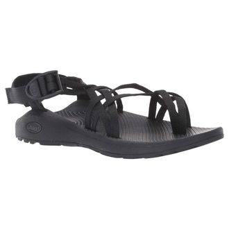 Chaco ZCloud X2 Textile Womens Toe Post Sandals - Solid Black - Size:UK 6