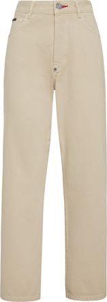 Philipp Plein Denim Broek Losjes Iconic Plein