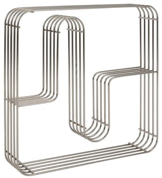 AYTM Design Wandregal Curva 45.5 x 45.5 cm - Silver
