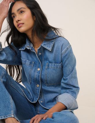 Nobody's Child Denim Overshirt