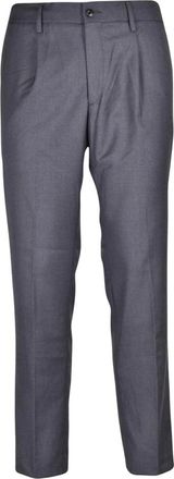 Michael Coal Kostuumbroek - Heren - Nette broeken - Grijs - W33 - Polyester - Broeken