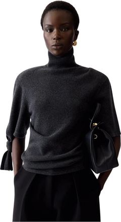 Jacquemus Fiocco Knit - Dames - Coltruien - Grijs - S - Wol - Truien & Vesten