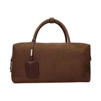 Max Mara Bolso Duffle de Ante - Bags - Mujer - Marr&oacute;n - ONE SIZE