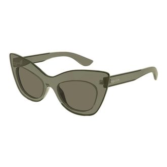 Alexander McQueen Dames, Accessoires, Groen, Maat: 52 MM