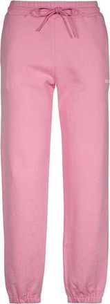 Msgm Cotton Logo Trainingsbroeken - Dames - Sweatpants - Roze - 2XS - Katoen - Broeken