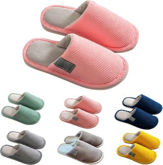 Generic Home Wear Matching House Slippers Daily Winter Slippers Simple Home Slipper Cozy Bedroom Footwear Outdoor Leisure Slides For Comfort & Relaxation Soft