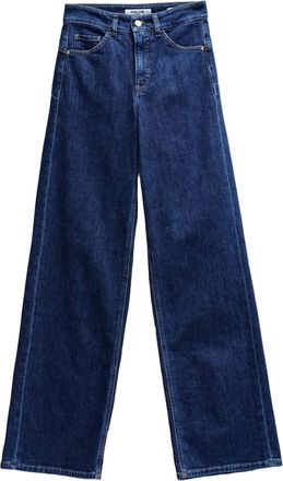 Salsa Weite Jeans SALSA Salsa Jeans Jeans Faith Wide, Damen, Gr. 27, L&auml;nge 32, dunkelblau, Obermaterial: 99% Baumwolle CO. 1% Elasthan EL., Jeans Weite Jean