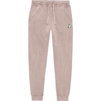 Dalix Womens Heartly Ghost Midweight Washed Jogger Pant in Zinc at Nordstrom, Size X-Large