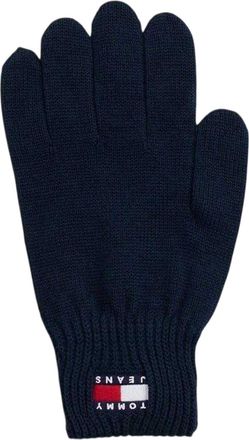 Tommy Jeans Gebreide handschoenen met logo (Nachtelijke Marine)