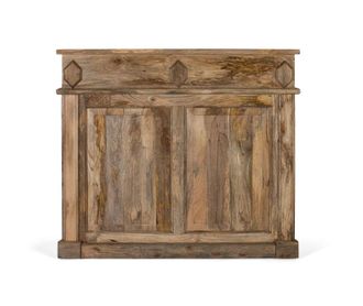Giner&Colomer Mueble bar de teca 125 cm estilo r&uacute;stico colonial