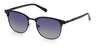 Guess GU00052 Polarized 02D Mens Sunglasses Black Size 54