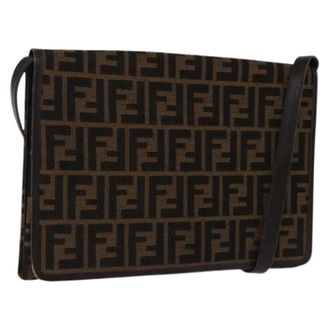 Fendi Pre-owned Canvas fendi-bags - Dames - Pre-owned - Bruin - Maat: ONE Size