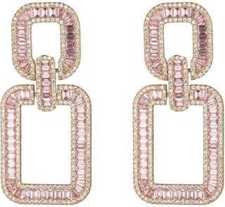 Eye Candy Los Angeles Sophie Cubic Zirconia Earrings in Gold at Nordstrom Rack