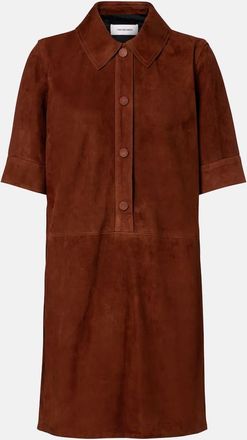 Yves Salomon Vestido de ante