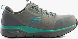 Skechers 108075EC/GYAQ ARCH FIT - EBINAL SR Womens Trainers Grey/Aqua - Size UK 6.5