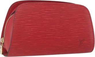 Louis Vuitton Pre-owned Vintage Clutch - Dames - Vintage Clutch - Rood - ONE Size - Leer - Vintage