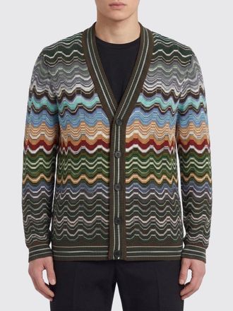 Missoni Cardigan in misto cotone a zig zag Missoni