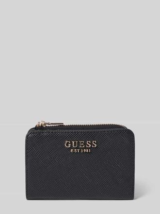 Guess Portemonnaie in Leder-Optik Modell Laurel in Black, Gr&ouml;&szlig;e 1