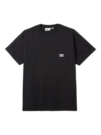 Obey Eyes pocket T-shirt - Black