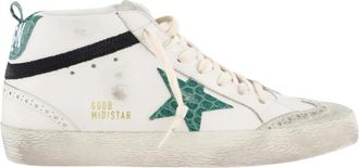 Golden Goose Stijlvolle Mid Star Sneakers - Dames - Sneakers - Wit - 36 EU - Schoenen