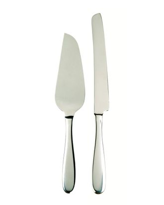 Fortessa Grand City 18/10 2Pc Cake Server & Knife Set