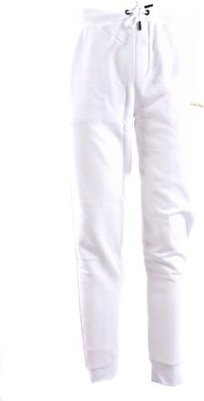 Karl Lagerfeld Rubber Charalogo Bottom M Katoen - Heren - Sweatpants - Wit - XL - Katoen - Broeken