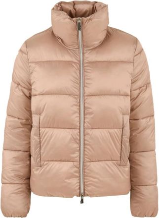 Suns Beige Criss Polar Jas - Dames - Gewatteerde jassen - Beige - S - Jassen