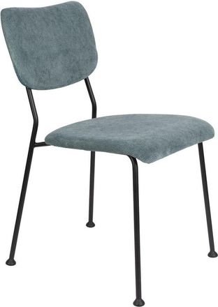 Zuiver Design Stuhl Benson - Grey Blue