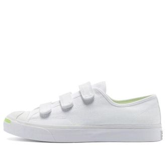 Converse Jack Purcell Low Easy-On White Ghost Green 168137C