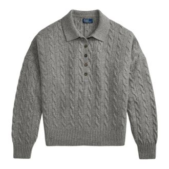 Polo Ralph Lauren Donna, Maglie, Grigio, XS, new