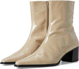 Vagabond Giselle Patent Leather Bootie Womens Boots Sand : EU 36 (US Womens 6) M, Leather/Rubber
